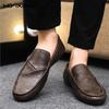 Luxury Trendy Dress Shoes Men Loafers Split Leather Moccasins Shoes For Men Formal Mariage Wedding Shoe Botas Para Hombre