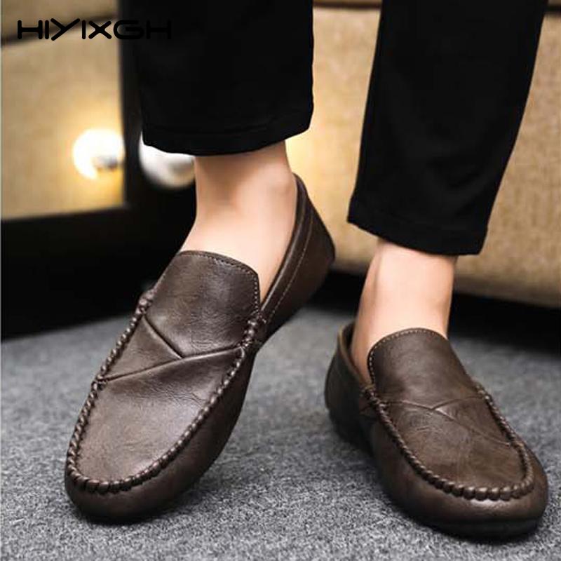 Luxury Trendy Dress Shoes Men Loafers Split Leather Moccasins Shoes For Men Formal Mariage Wedding Shoe Botas Para Hombre