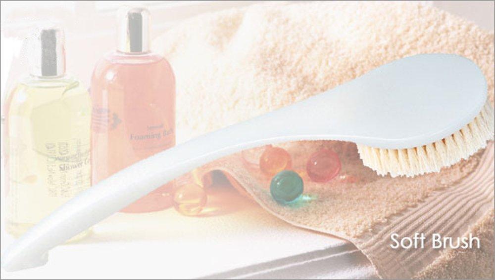 Marna Soft Brush Body Brush In Soft Bath Body Brush B250 (Made Japan/Nylon Hair)