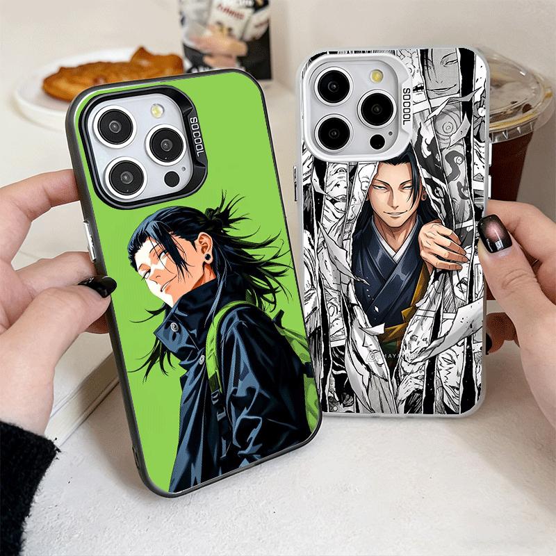 Anime Geto Suguru JUJUSU Soft Phone Case for iPhone 15 16 17 Pro Max 17Air 16E 14 Plus 13 12 Mini Shockproof Cover Back Shell