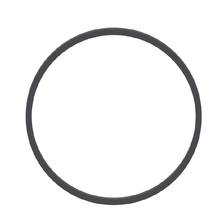 Rubberen Aandrijfriem voor Videospelers Riemen Hoge Elasticiteit 20-100mm Gevouwen Maat Optie Dikte 1.5mm