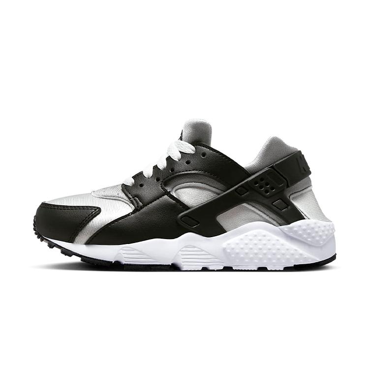 Nike Air Huarache Run Black Neutral Grey GS 654275-044 38