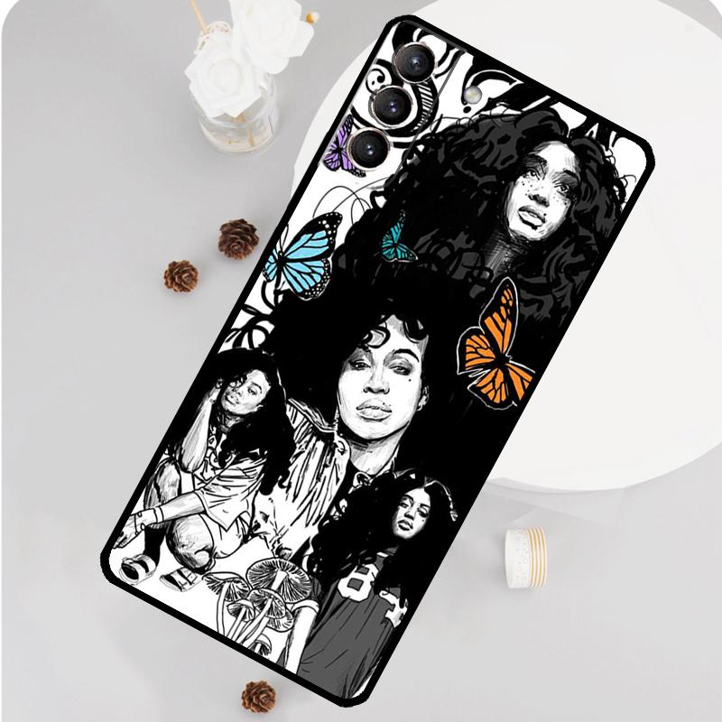 Sza Ctrl Alternate Album Phone Case For Samsung Galaxy S26 S25 S24 S20 S21 S22 S23 Ultra S10 Plus S25 FE Funda Cover