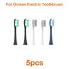 5 pezzi di ricambio per spazzolino elettrico Oclean per Oclean X Pro / X / Z1 / F1 / One / Air 2 testine per spazzolino elettrico sonico