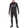 Nike Dri-Fit Barcelona Football Club Cool Comfortable Retro Sports Quick-Dry Slim Fit Knitted Pants Men pants Black FN9424-010