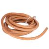 2pcs Cowhide Sewing Machine Belts 180cm 70.9 Inch Length Leather Drive Belt Durable With Hook Treadle Parts Home Use