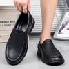 Fashion Chef Work Shoes Men's Non-slip Waterproof and Oil Resistant Soft Soled Rain Master Shoes Casual Light Leather Sandals Zapatillas