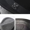 Nuovo cappello jazz in lana imitation cashmere autunnale e invernale, cappello jazz versatile in stile britannico europeo e americano, cappello ispessito antivento e caldo