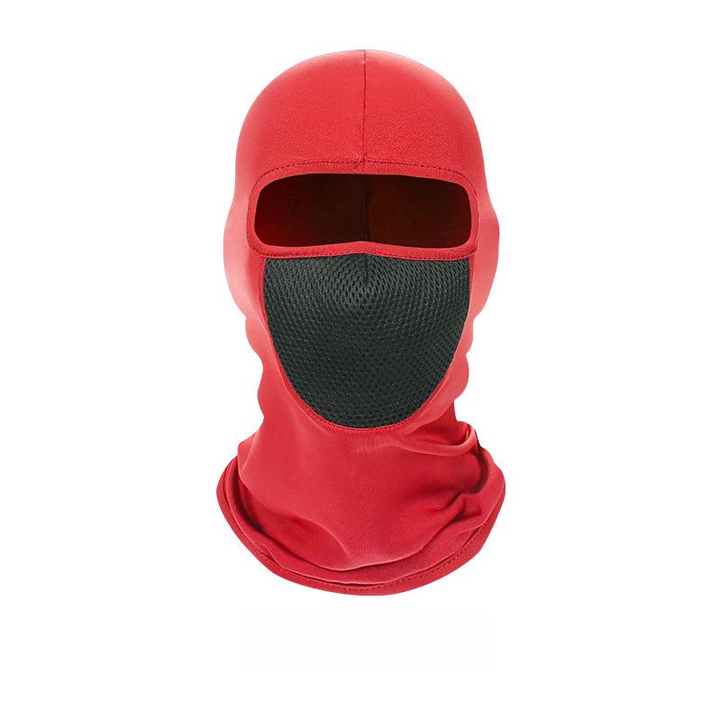 Breathable Spring-Summer Cycling & Ski Face Mask with Mesh Filter