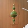 Christmas Traditional Wooden Acorn Pentagram Pendant Tree And Window Decoration