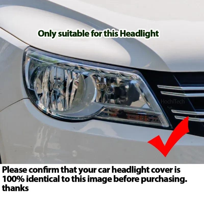 Car Front Headlight Lens Cover Auto Headlamps Lampcover Transparent Lampshades Lamp Shell for Volkswagen VW Tiguan 5N 2009-2012