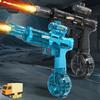 Firelight Electric Auto Water Gun - Integrated Linked Recoil & Pulse Flame Light Effects, Water Fight Toy