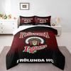 3 Piece Bedding Set Frolunda Indians HC Hockey Logo Red Green Duvet Cover for Men Fan Gift