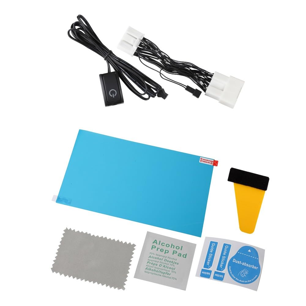 YOURS Compatible with Sienta Display Vehicles TV Canceller Car Navigation Protection Film Set TV Kit SIENTA MXP Series Navigation TV DVD Canceller M