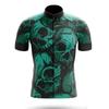 Completo da Ciclismo da Uomo Set Manica Corta Estate Protezione Solare Maglia Sportiva da Ciclismo Asciugatura Rapida Maglia da Ciclismo Salopette da Ciclismo