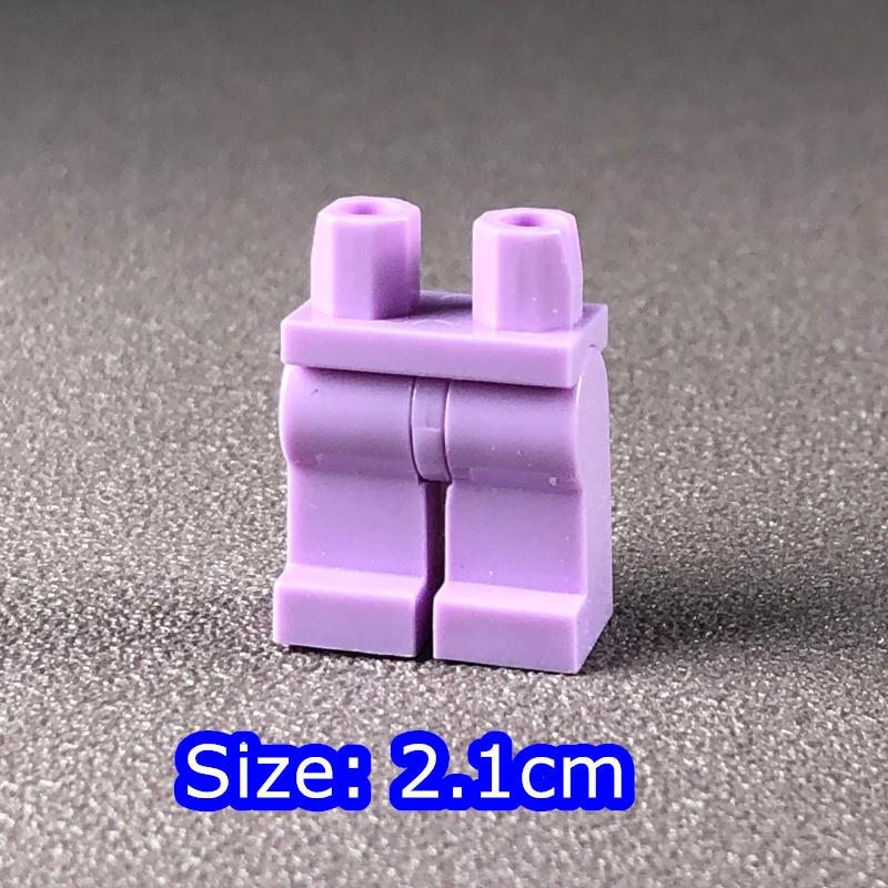 Non Toxique 10 Pièces/Lot Briques Moc Pantalon Robe Jambes Courtes Impression Corps Usure Compatible Avec D'autres Assemblages Particules Jouets Cadeaux