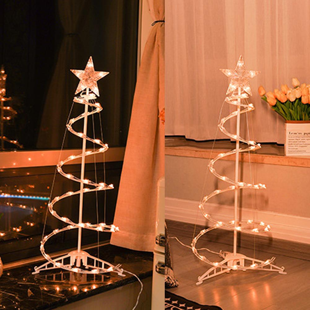 

Pre-Lit Spirals Indoor Outdoor LED Tree Warm Light For Bedroom China Mainland