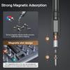 Magnetic Ratchet Screwdriver Set Detachable T-Handle Magneticizer  Torque Screwdriver Multifunctional DIY Tools Work Hand Tools