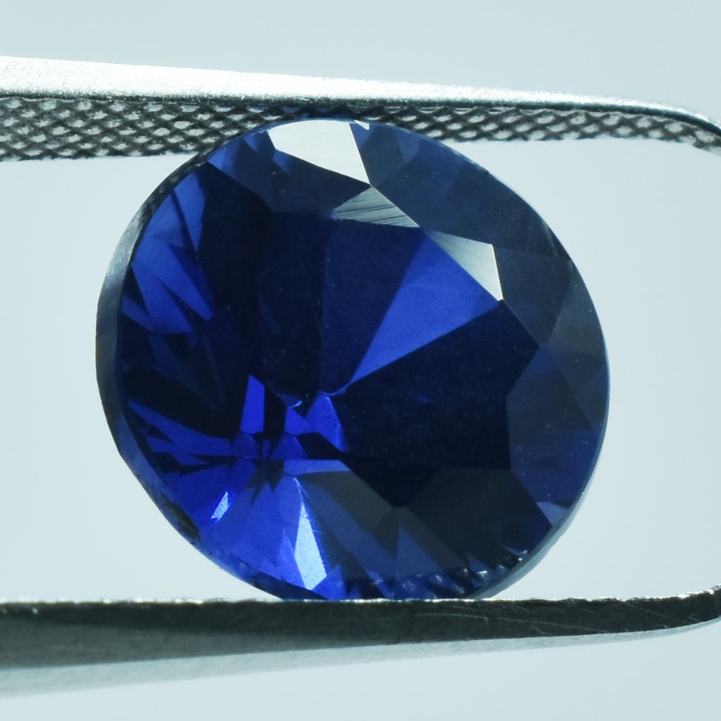 Blue Tanzanite 6.30 Ct Natural Round Cut Loose Gemstone
