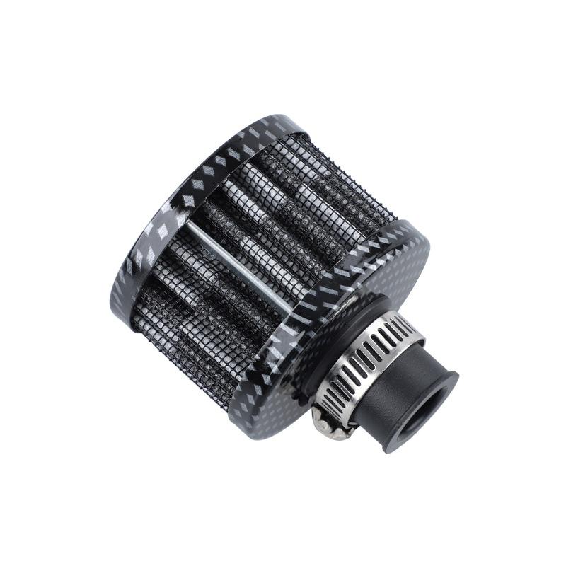 1 Stück Motorrad Turbo High Flow Racing Kaltluftansaugfilter Pilzkopf Universalschnittstelle Auto Luftfilter 12mm