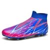Football Shoes Lace-free Socks Football Shoes Male Students Game Training Shoes FG Sleeve Spikes