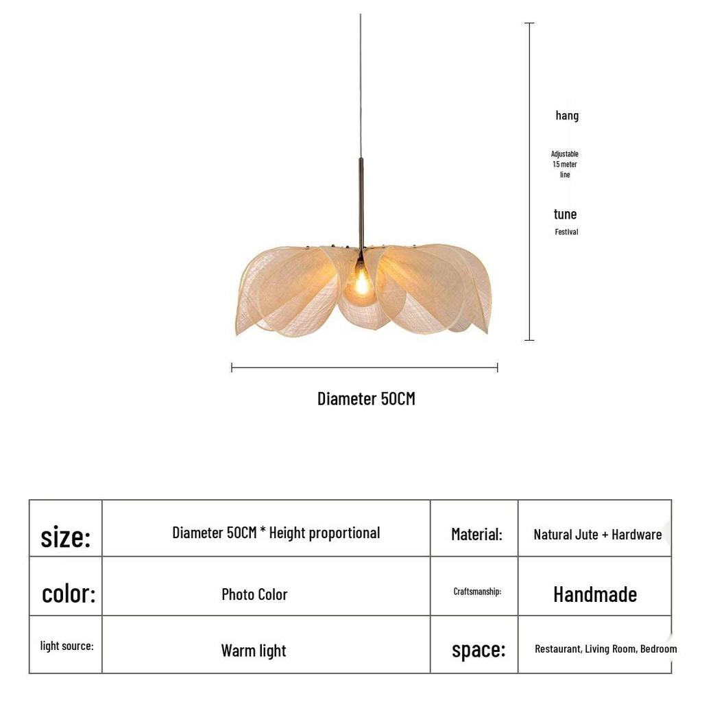 Nordic Vintage Floral Chandelier for Dining and Living Areas
