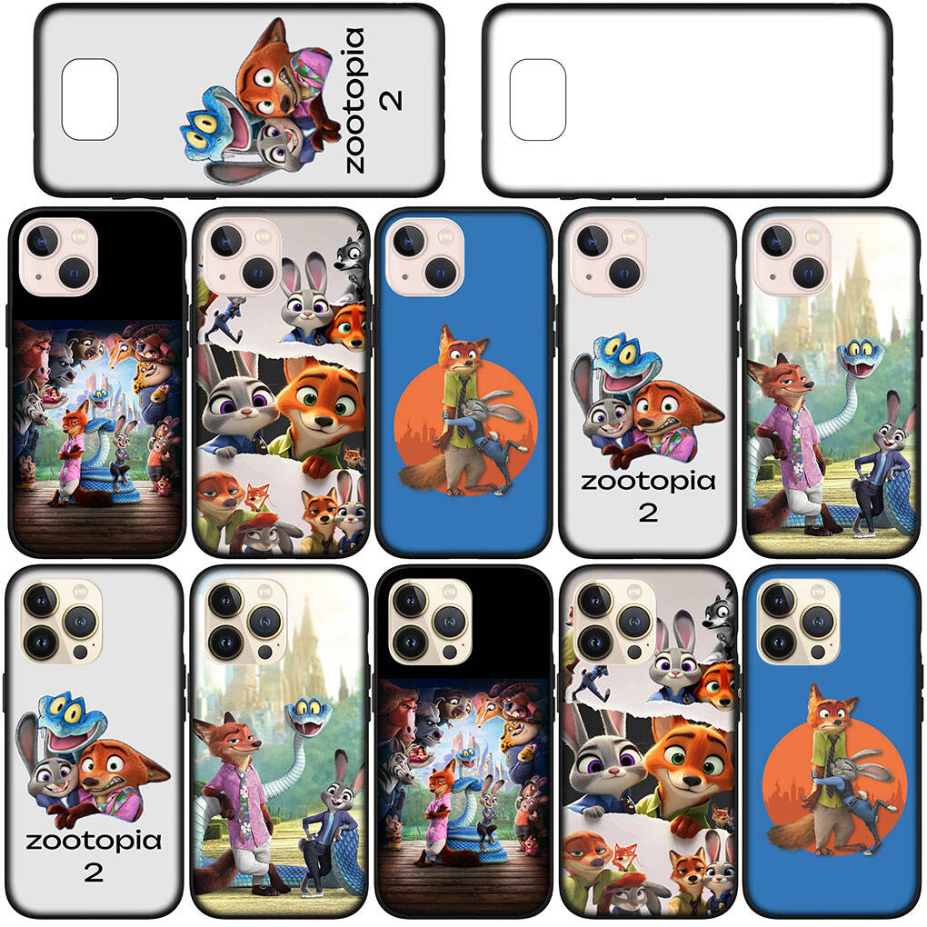 for iPhone 17 16 15 Xiaomi Poco F7 F8 X7 C85 C75 C71 M8 Redmi Note 14 13 12 11 Pro Max 14C 13C 15C A3 A4 Phone Case Kawaii Garys Nick Zootopias 2 Judy