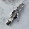 Used Working item SEIKO Seiko 5 Automatic 70s Vintage Silver Dial Sunburst Jubilee Bracelet Day Date