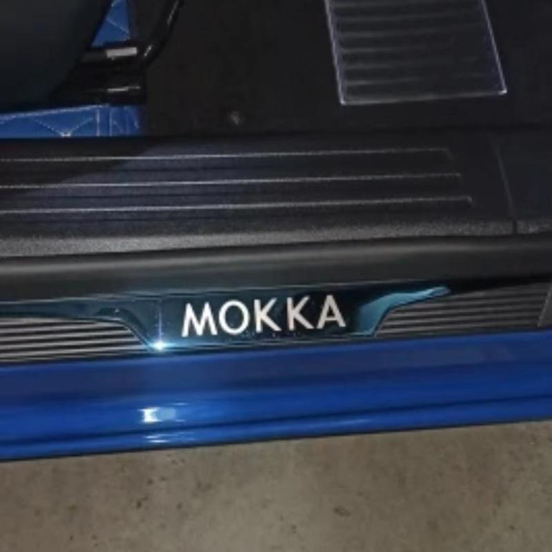 Für Opel Mokka B Mokka Electric GS 2025 2024 Zubehör Edelstahl Auto Türschweller Kratzschutz Abdeckung Zierleiste Styling