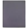 136190 vidaXL Drap-housse Jersey Anthracite 90x200 cm Coton