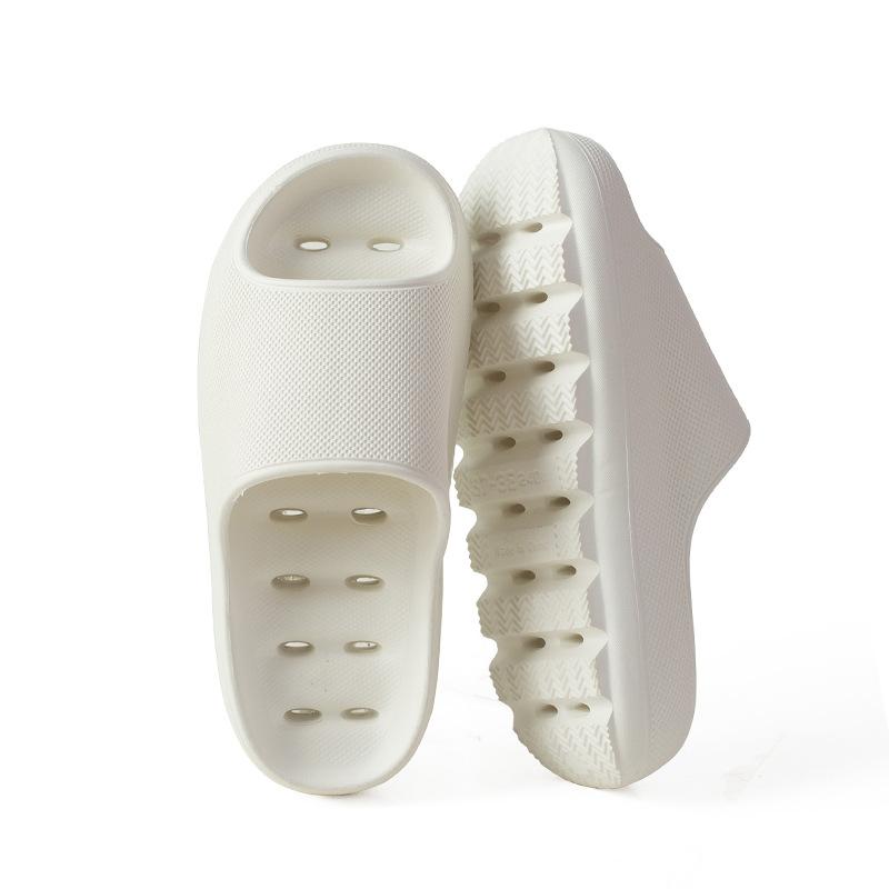 Best Selling New Women Slides   EVA slippers Pure Color Indoor Slide House Slides Cheap Ladies slippers  Fashion Heel slippers