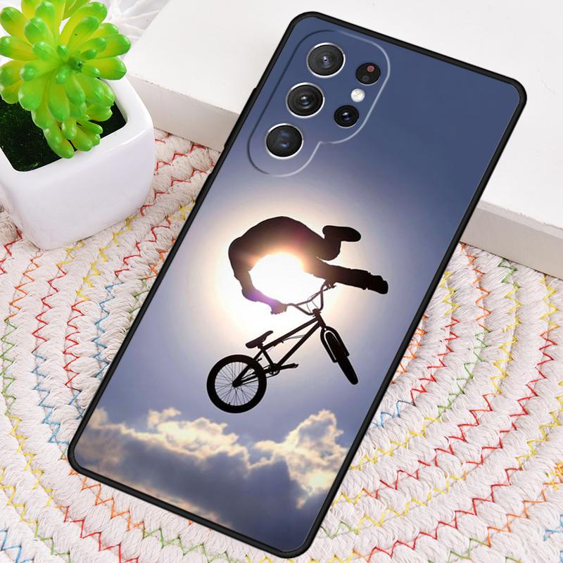 Bike Bicycle Sport Phone Case for Samsung Galaxy Note 10 Pro S26 Ultra S23 S24 FE S25 S21 S22 PLUS Shockproof Cove