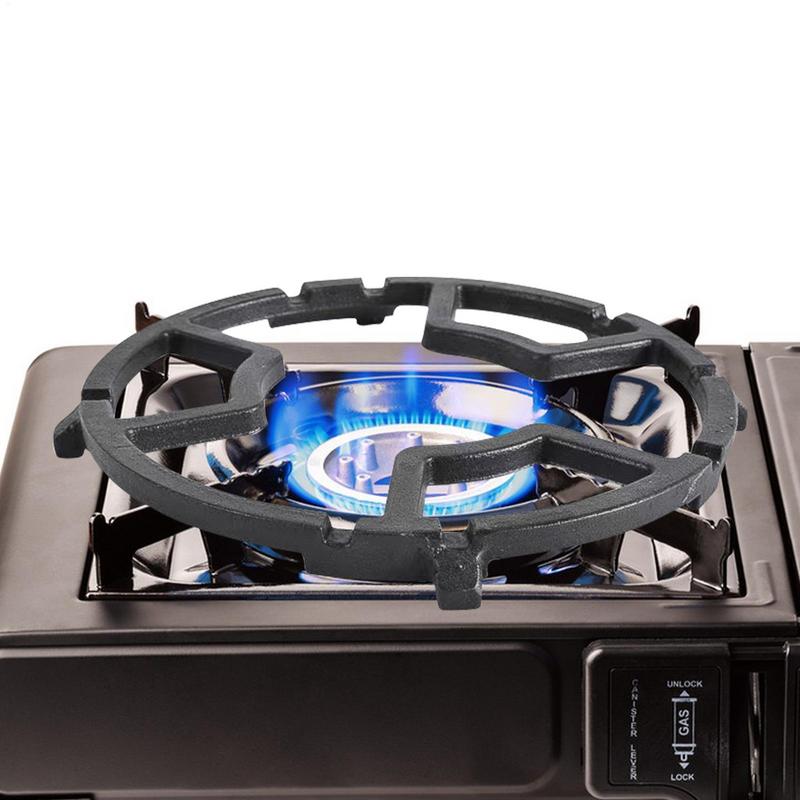 Non Slip Iron Stable Wok Ring Cast Iron Stove Trivets For Kitchen Wok Cooktop Range Pan Holder Stand Stove Rack Milk Pot Holder