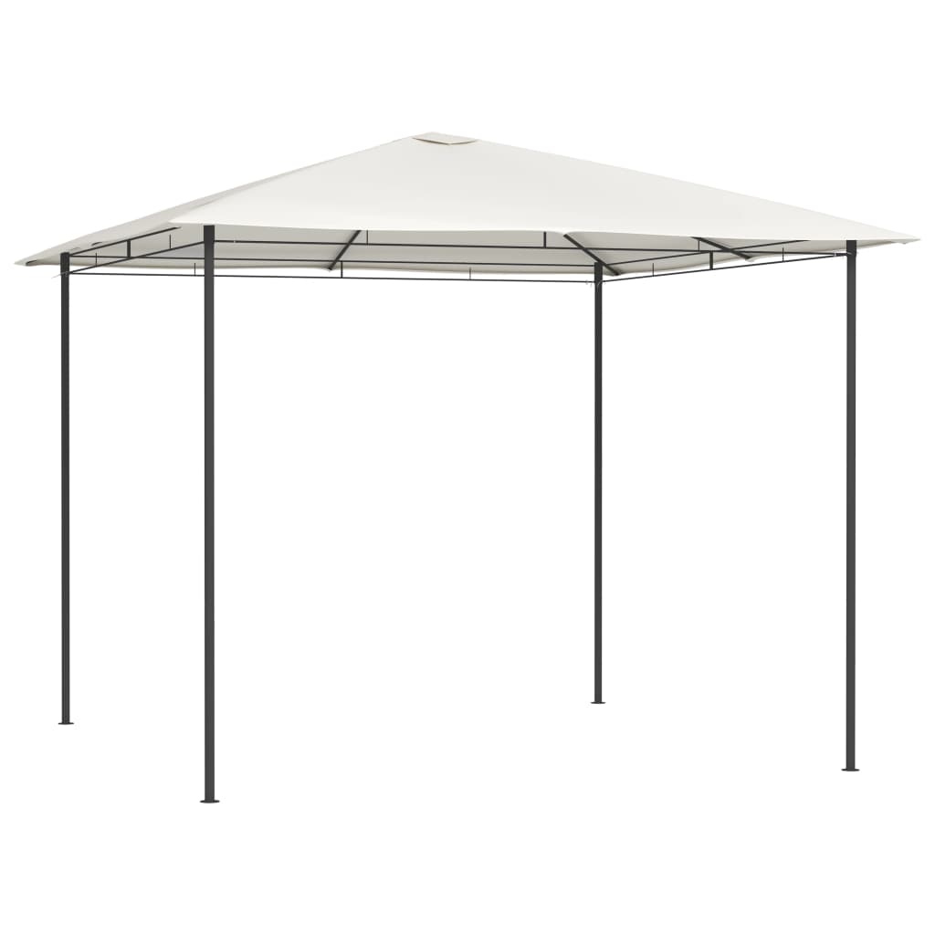 Gazebo 3 X 3 X 2.6 M Cream 160 G M²