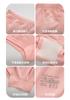 10A Antibacterial Pure Cotton Minimally Designed Girls' Underwear (3-Piece Set at Four Corners)