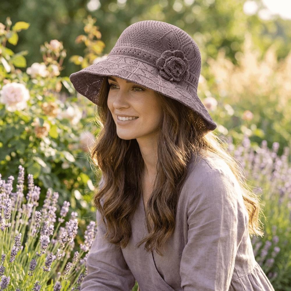 French Style Straw Sun Hat Sweet Sun Protection Cap Fashion Seaside Beach Cap Outdoor