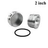 Aluminum Alloy Water Oil Fuel Tank Reservoir Cover Cap Weld Billet On Filler Neck Cap OD 38mm/1.5" 49mm/2" 59mm/2.3"