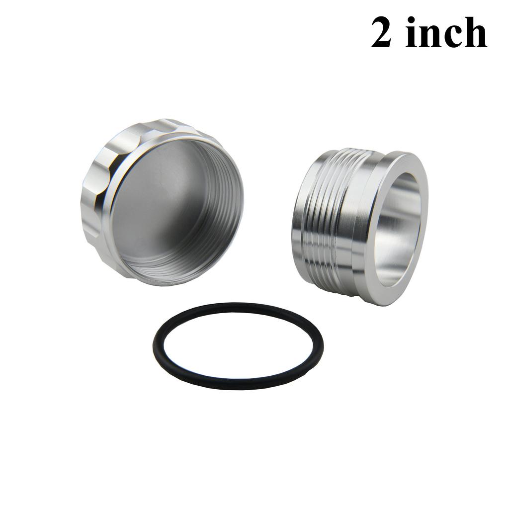 Aluminum Alloy Water Oil Fuel Tank Reservoir Cover Cap Weld Billet On Filler Neck Cap OD 38mm/1.5" 49mm/2" 59mm/2.3"