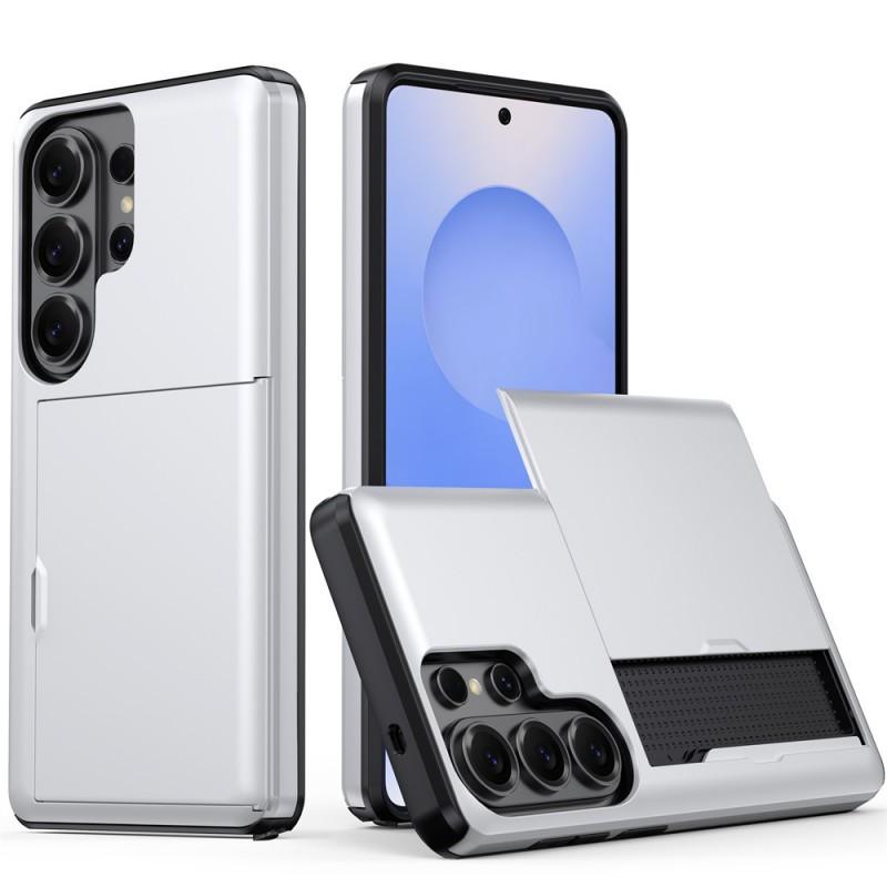 Suitable S26Ultra Phone Case S25FE Slide Card Wallet Slot A57/A37 Drop Resistance Protective Cover