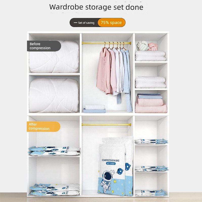 Vacuum Compression Bag Buggy Bag Vacuum Buggy Bag Quilt Bag Vacuum Bag Clothes Case Buggy Bag Thickened For Home