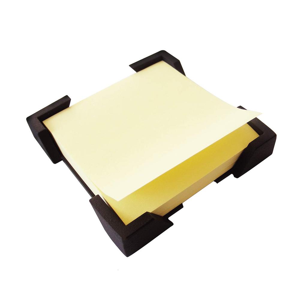 ArtsOnDesk Modern Art Note Dispenser Black Strong Adhesive Note Desk Business Dispenser Fits Strong Adhesive bk309, Steel, Patent-Pending, Dispenser,