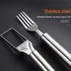 Stainless Steel Watermelon Slicer & Fruit Fork Tool