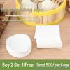 Food-Grade Non-Stick Steaming Paper for Dim Sum, Bao, and Mantou - Round Steamer Liners