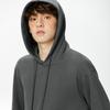 MINISO Men's Heavyweight Pullover Hoodie with Green Pine Chest Logo