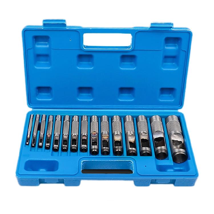 

Durability 15Piece Leather Hole Punch Set Long Lastings &Reliable Performances 1