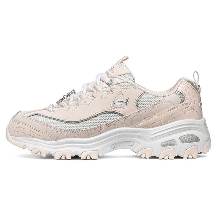 (WMNS) Skechers D lites 1.0 Running Shoes White/Pink Women s 12241-PKW EU 36.5