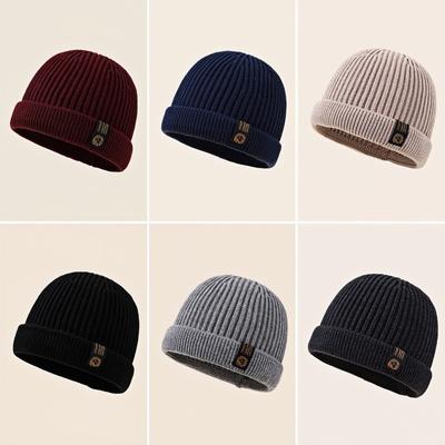 New Winter Outdoor Cycling Cold Protection Ear Protection Warm Knitted Wool Hat