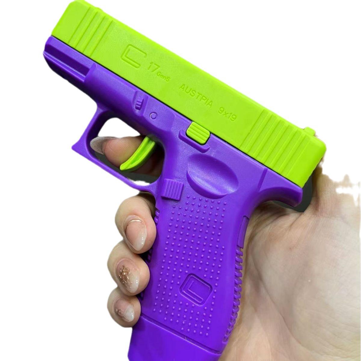 

Антистрессовые игрушки-пистолеты Модель декомпрессионного пистолета M1911 Colt Carrot Fidget Gun Автоматический возвратный патронник для мальчиков и взрослых Подарки на день рождения