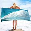 Serviettes de Plage Sky pour Adultes et Serviettes de Piscine Absorbantes en Velours avec Serviette de Plage Légère à Séchage Rapide Serviette de Natation d'Été