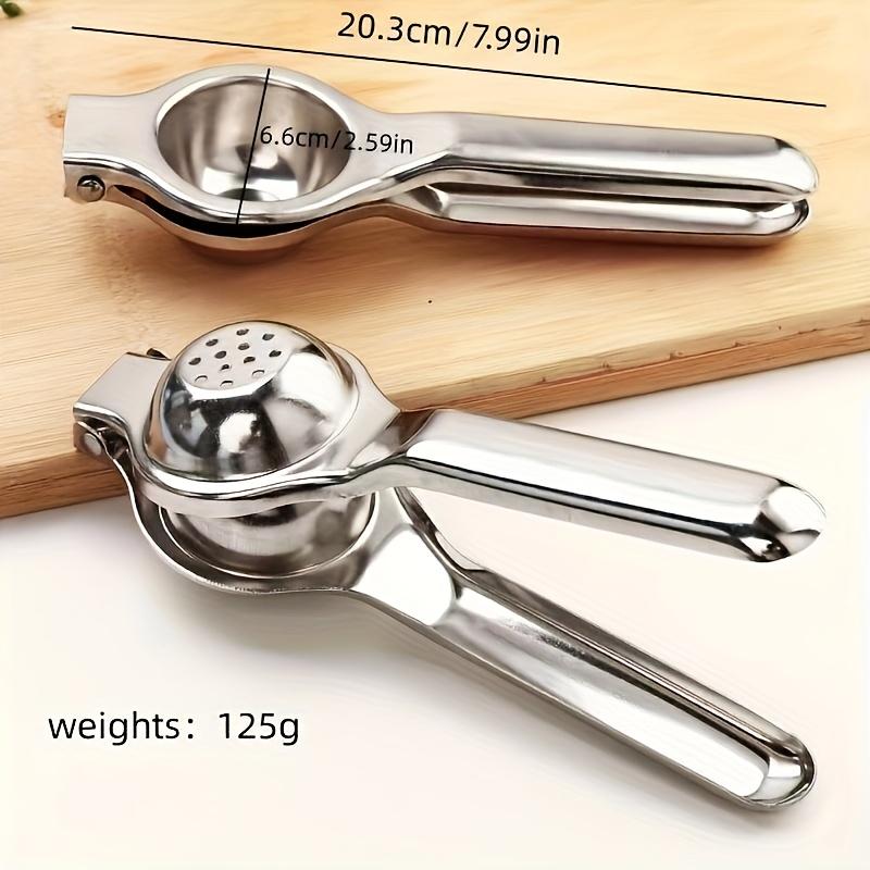 Stainless Steel Manual Juicer Lemon Squeezer Orange Press Mini Handheld Juice Extractor for Home Kitchen